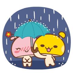 微信情侣间坏坏表情包,蘑菇表情包撩妹微信