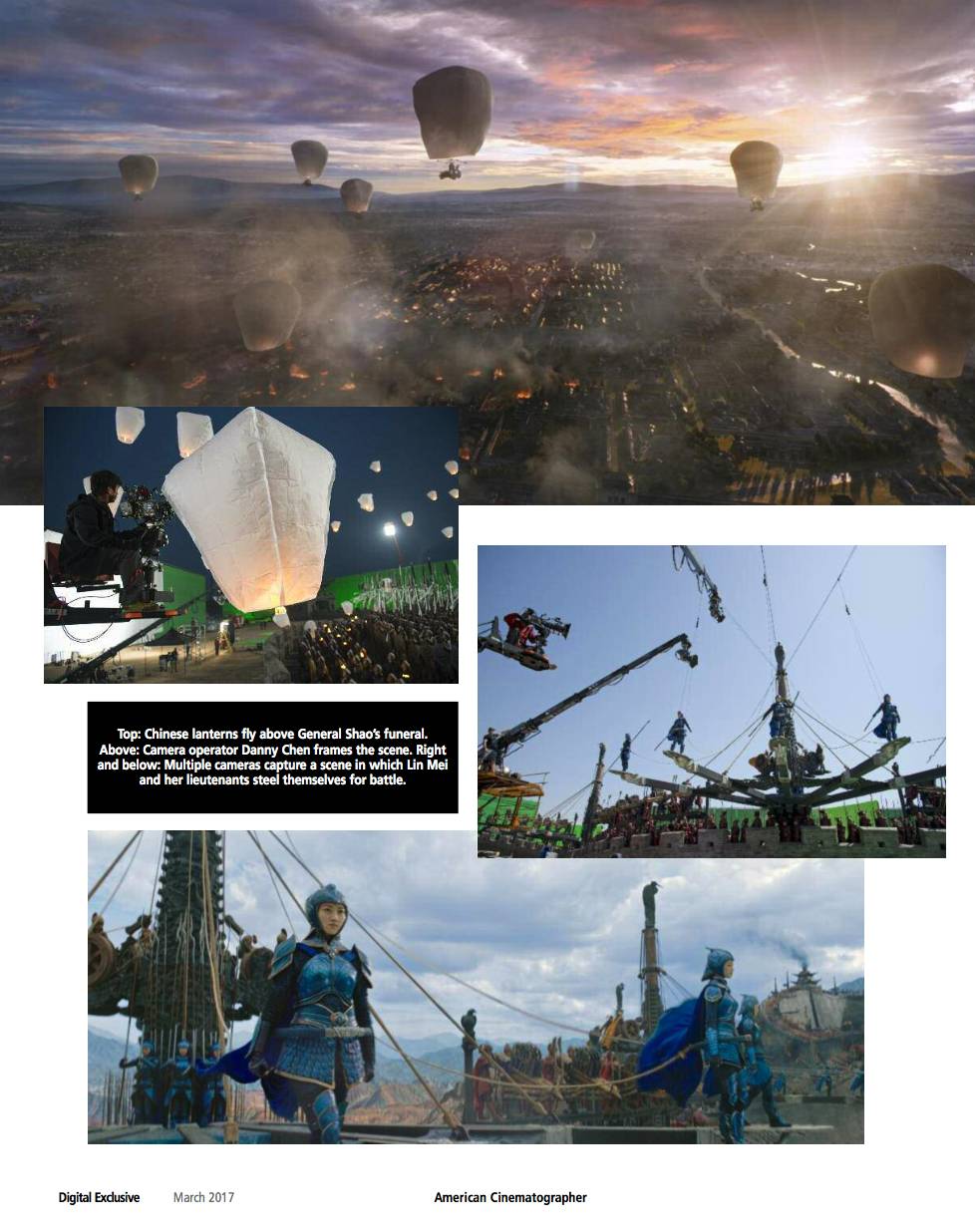 我们在国际化剧组学\做到了这些！详解《长城》DIT流程