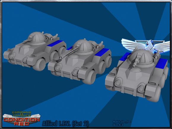 红警3d建模兵种,红警3盟军第二建造序列