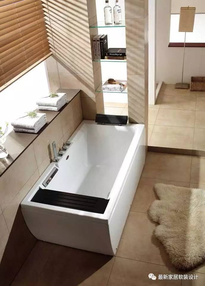 4平方卫生间怎么装浴缸,卫生间装浴缸的效果图