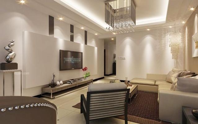 2021现代简约电视背景墙图,落落大方朋友圈背景墙