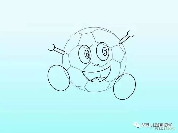 关于足球的画法,足球多种画法