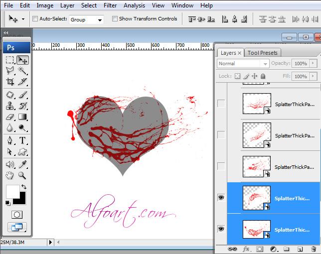 ps闪闪发光的光点怎么做,ps白天变成黑夜有光效果教程