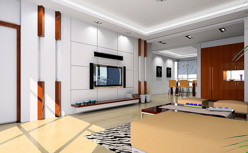 2021现代简约电视背景墙图,落落大方朋友圈背景墙