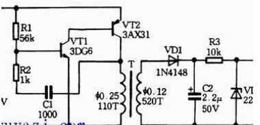 直流5v转12v升压器电路图,12v直流电源升压器原理