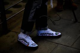 十月下旬伦敦穿衣街拍,秋冬穿搭男潮街拍