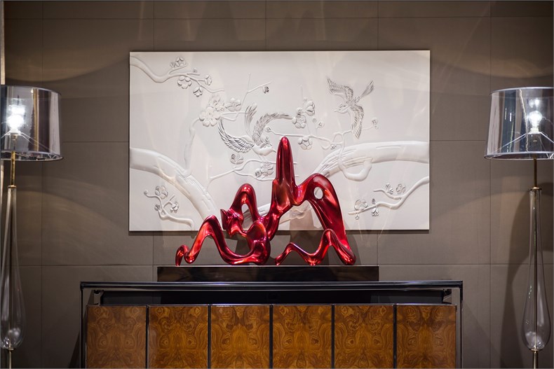 设计案例南京别墅,保利售楼中心设计