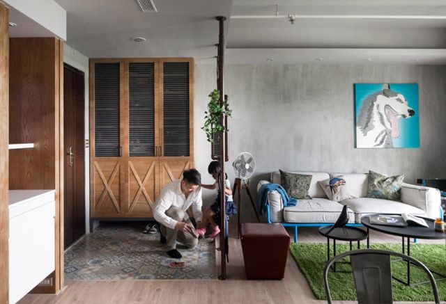 122㎡温馨酷炫工业宅，满足吃货一家的所有理想！（评论有礼）