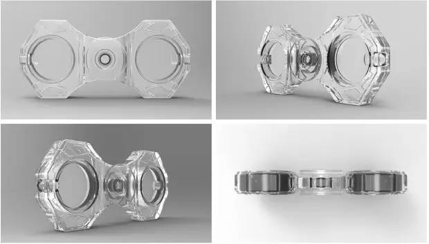 一款会飞的指尖陀螺,只能转不能锤的指尖陀螺