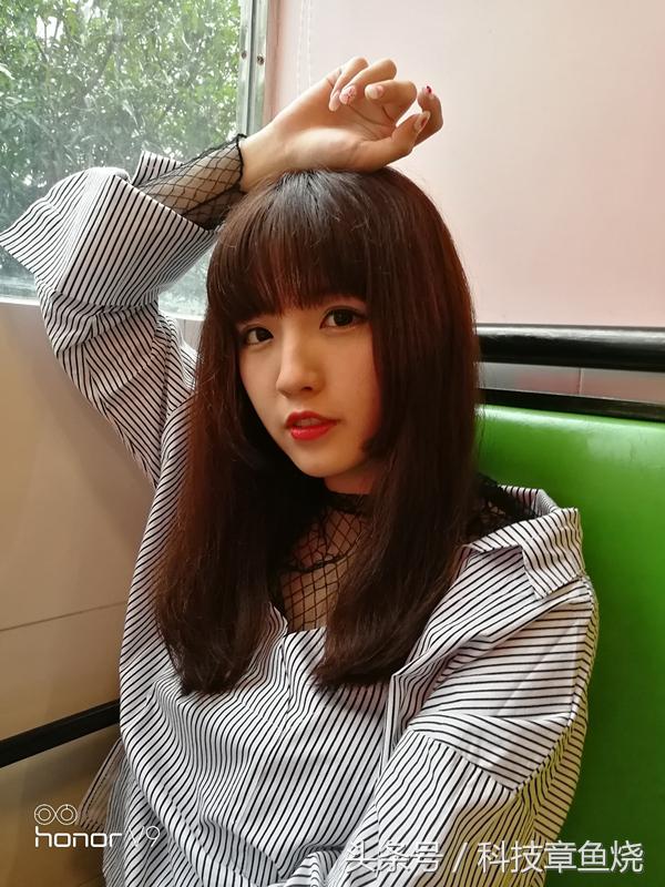 光荣v9对比光荣9拍照效果,光荣v9拍人像效果