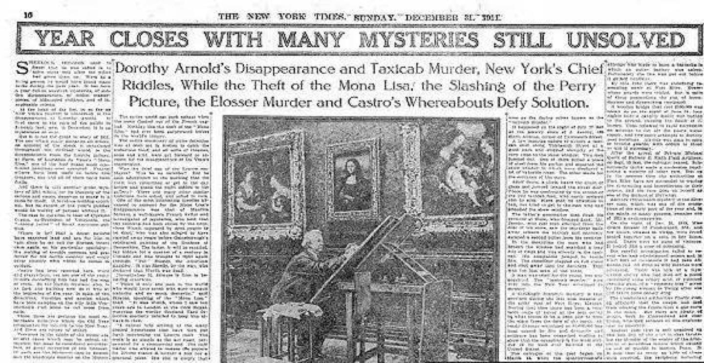 蒙娜丽莎细思极恐的真面目,蒙娜丽莎的一些细节