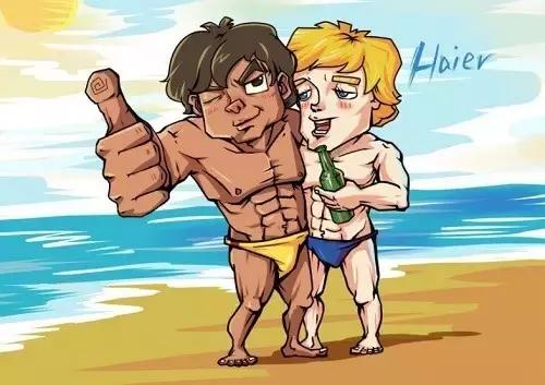 图是认真的，他们的衣橱里只有一件衣服：皮夹克