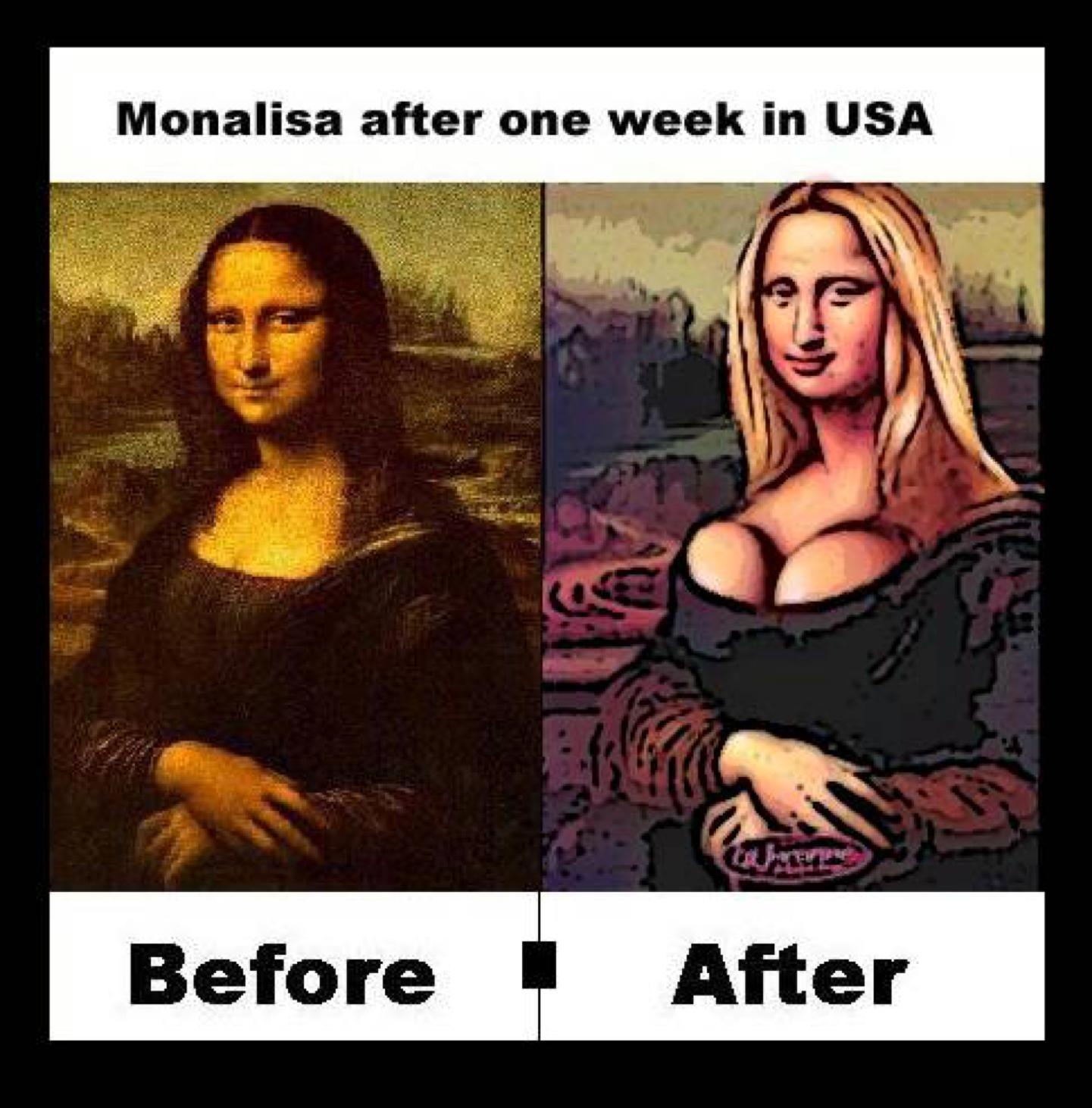 蒙娜丽莎细思极恐的真面目,蒙娜丽莎的一些细节