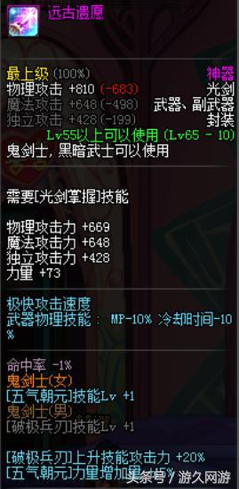 dnf没觉醒的鬼剑士,dnf未被淘汰道具