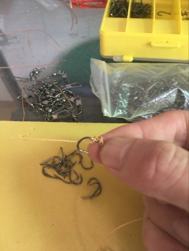 双内走线绑钩，简单易学，永不脱钩！