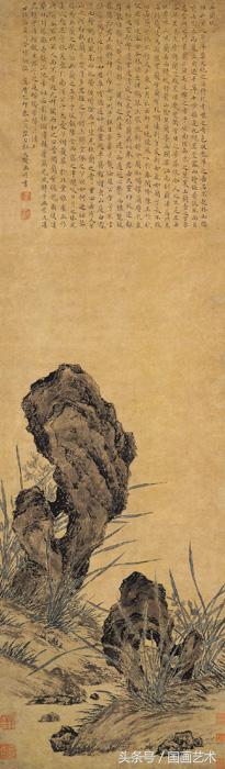 兰图国画图片,国画大师兰草画欣赏
