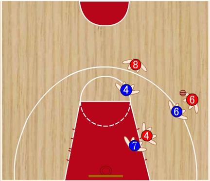 基本篮球运球训练,篮球23联防防守战术