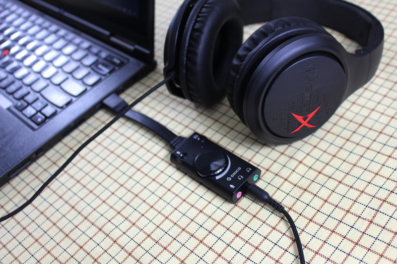 外置高端声卡评测,orico三合一声卡