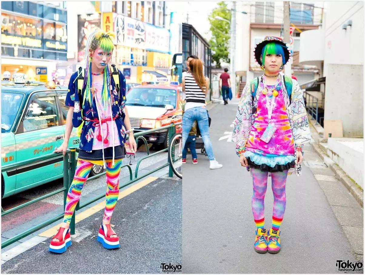 原宿街拍夏天穿什么,原宿潮酷穿搭