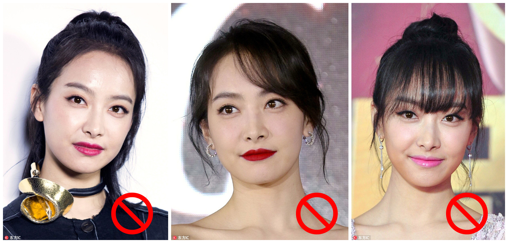 唐嫣戴美瞳和没戴美瞳的对比照,唐嫣首次公开疯狂戴美瞳的原因