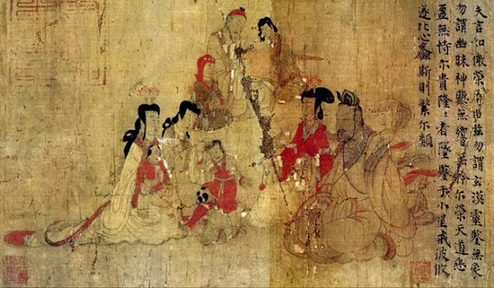 她，在大英博物馆修*物文**