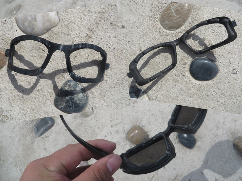 时尚防眩光运动眼镜,弧形环抱运动眼镜