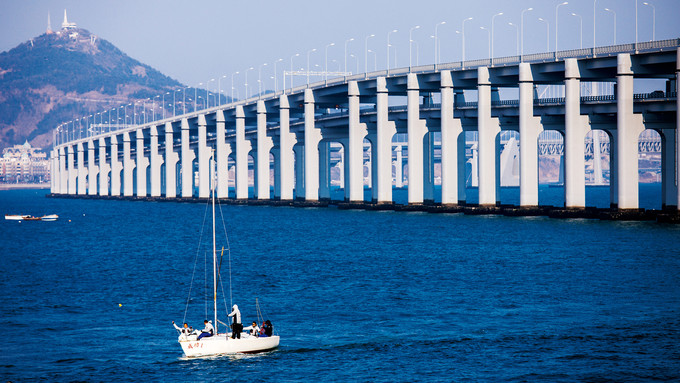 你和上帝的视角只差一台无人机！大连-旅顺