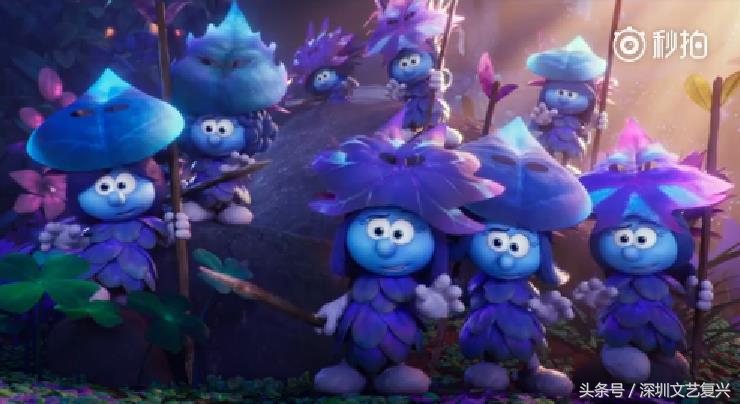 萌就一个字！“蓝精灵3”变西游记组团打怪，蓝精灵女儿国萌翻了