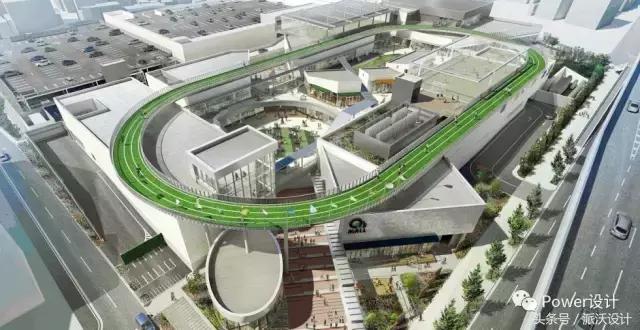 购物中心最新的建筑,购物中心楼顶