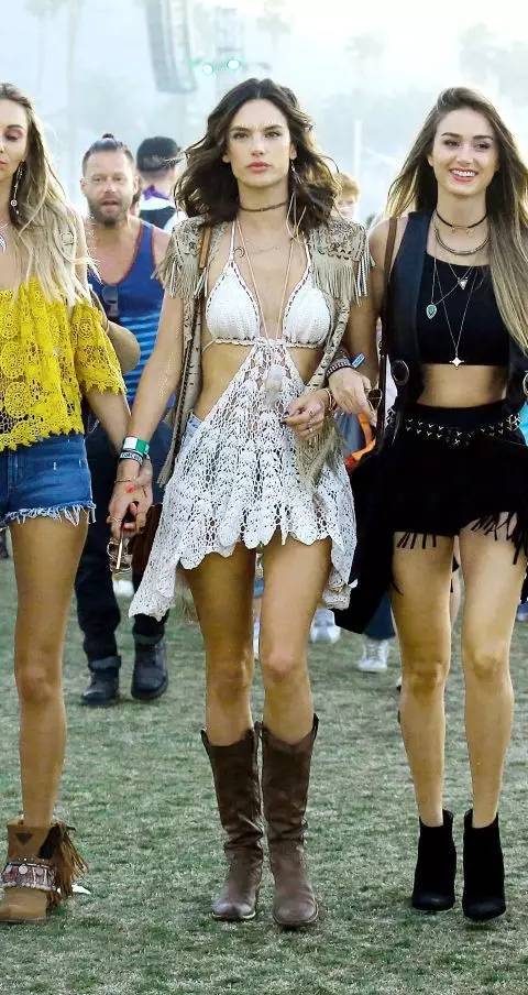 国际音乐节图片,音乐节穿搭元素