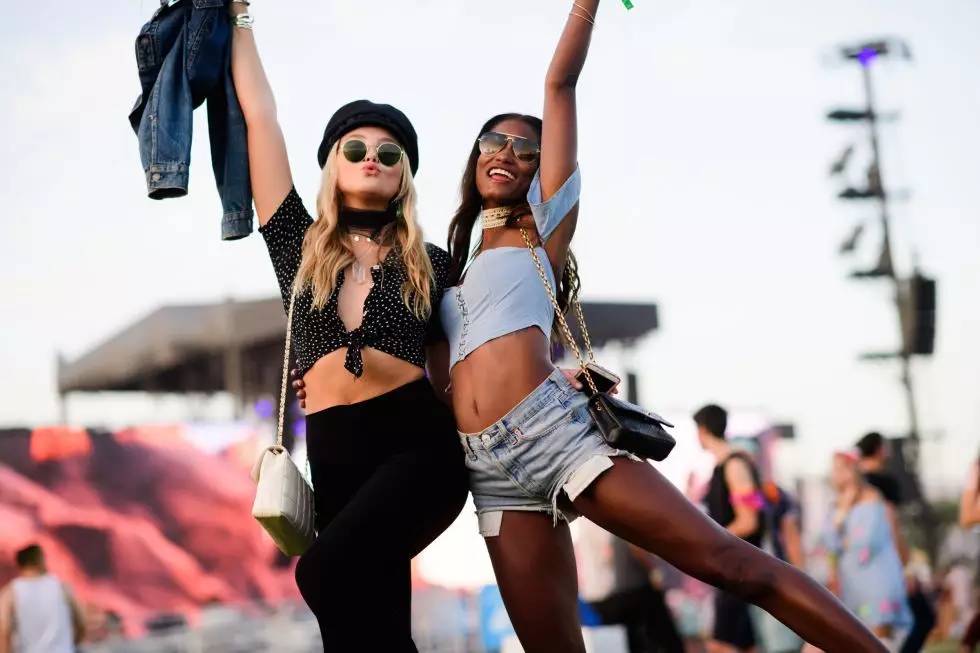 国际音乐节图片,音乐节穿搭元素