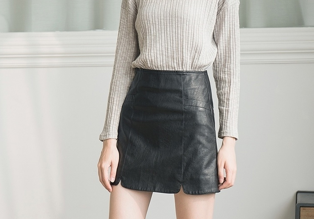 穿上一条花裙子有多美,好看又好穿的皮裙