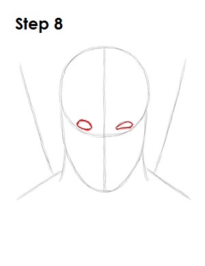 怎么画死侍的头侧面,死侍漫画怎么画