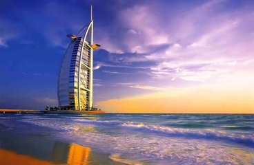 迪拜沙漠风景,迪拜新建筑沙漠之城