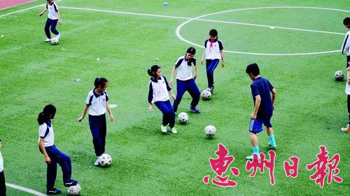 惠州足球,郑州市全国校园足球特点学校