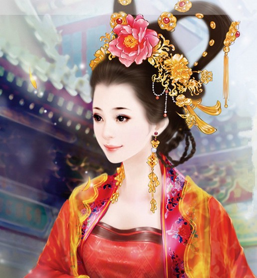 唐：玉环一笑、妃子一笑、贵妃醉酒，回头一笑百媚生杨贵妃！