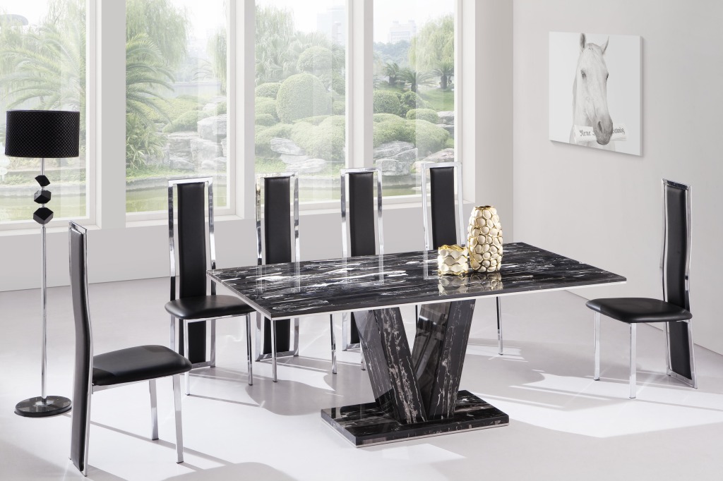 餐桌岩板的好还是大理石的好,餐桌是实木好还是大理石的好