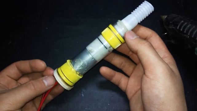 打气筒电动小巧,diy手工制作高压打气筒