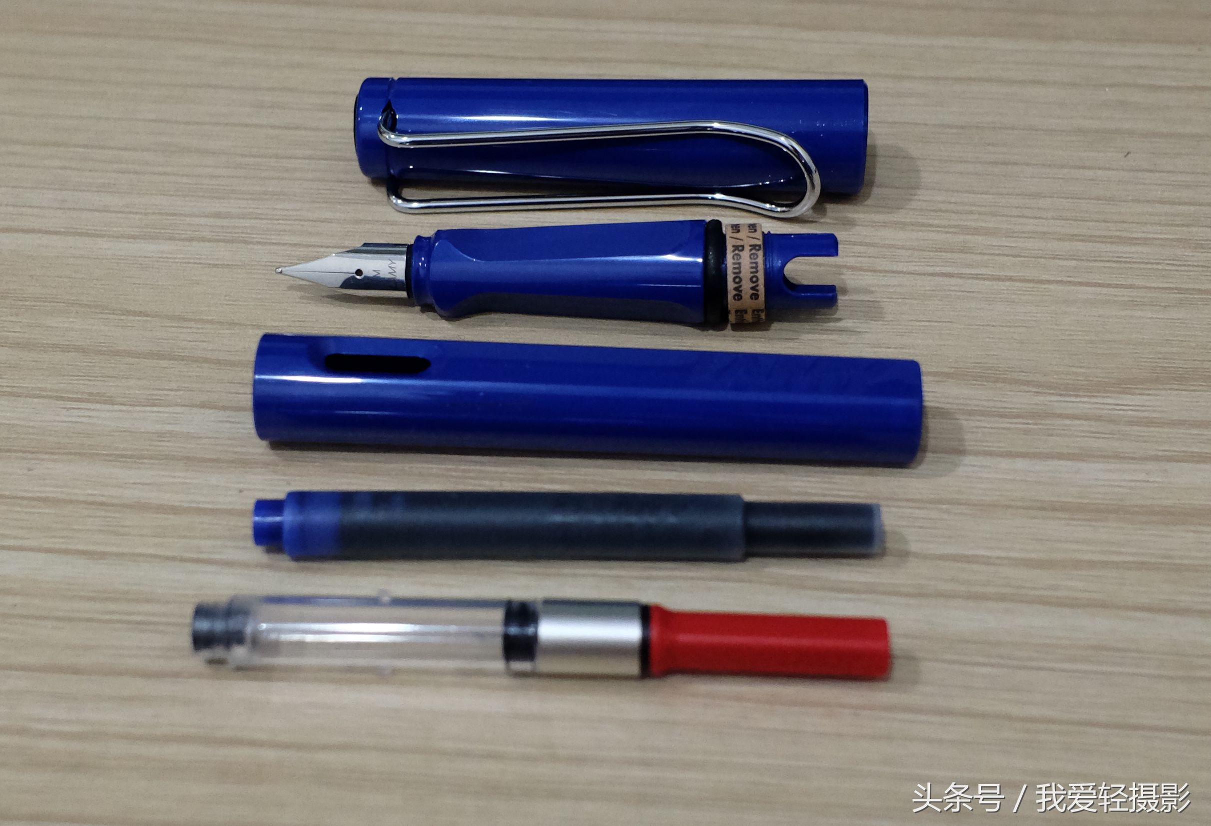 凌美lamy狩猎者钢笔磨砂黑怎么用,凌美钢笔lamy