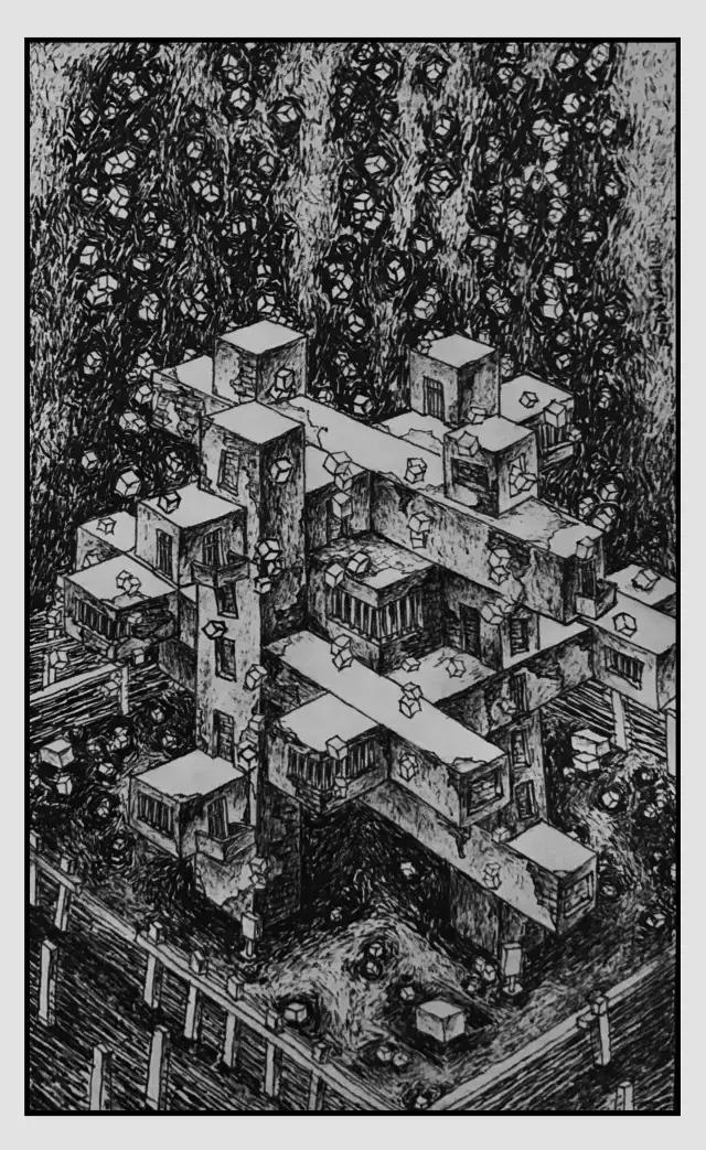 插画师迷狸：路过，停留