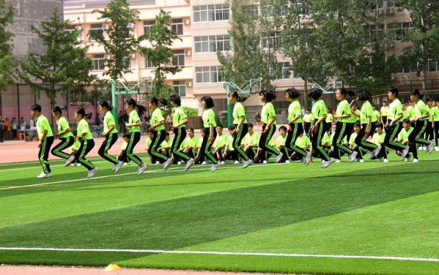 济南市中区小学春季运动会,狂欢嘉年华表演