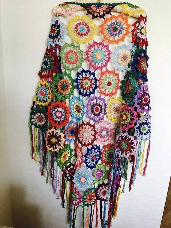 亲手给妈妈钩帽子,送妈妈母亲节礼物披肩