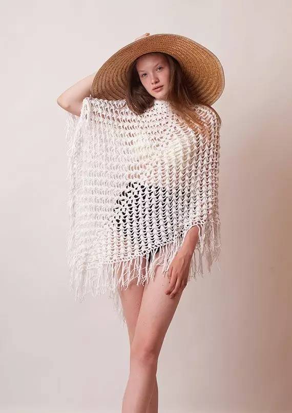 亲手给妈妈钩帽子,送妈妈母亲节礼物披肩