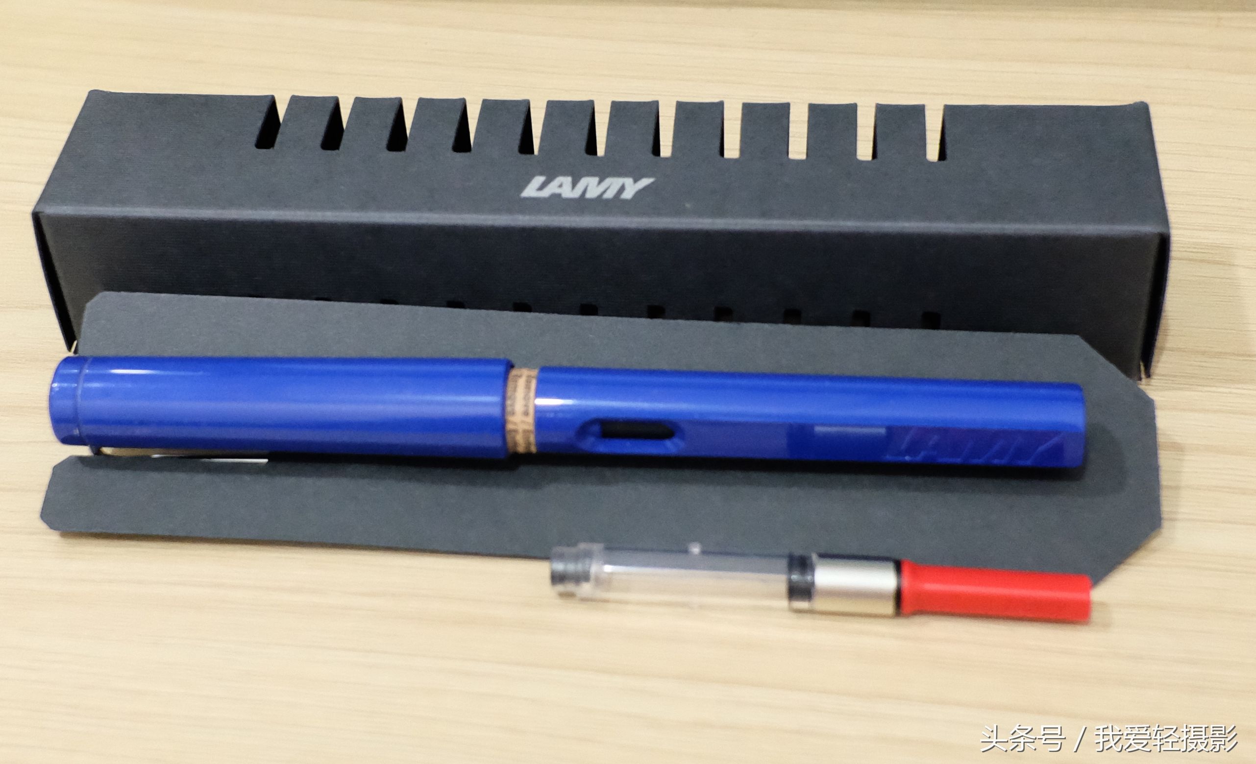 凌美lamy狩猎者钢笔磨砂黑怎么用,凌美钢笔lamy