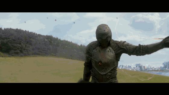 银河护卫队2勇度被星云爆头,银河护卫队2箭哨片段