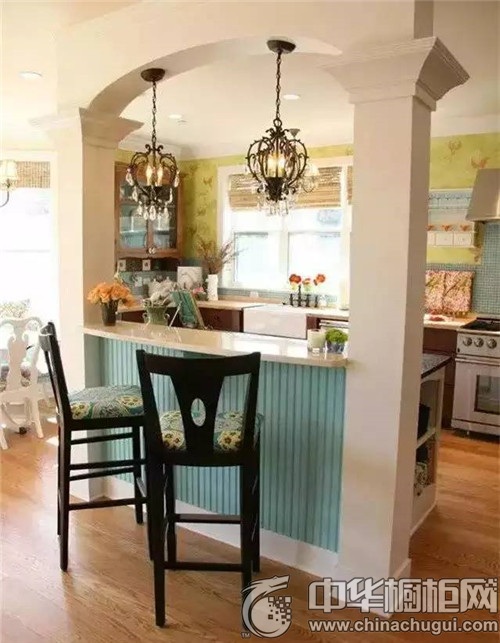 美容院水吧台小资生活,轻奢风特点吧台