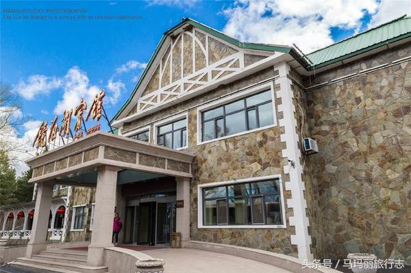 镜泊胜景，这是*小平邓**曾经住过的镜泊湖宾馆