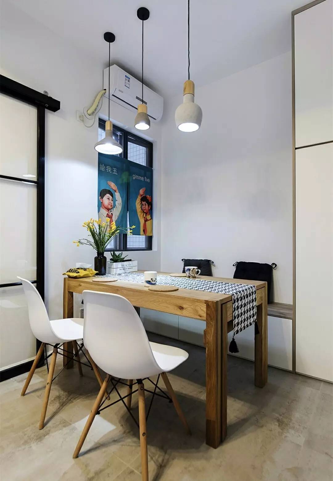 餐桌桌旗怎么搭,白色餐桌怎样搭配旗布