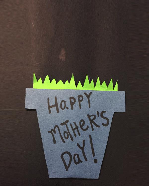 母亲节用小卡纸做贺卡手工制作,母亲节粘土贺卡手工制作大全