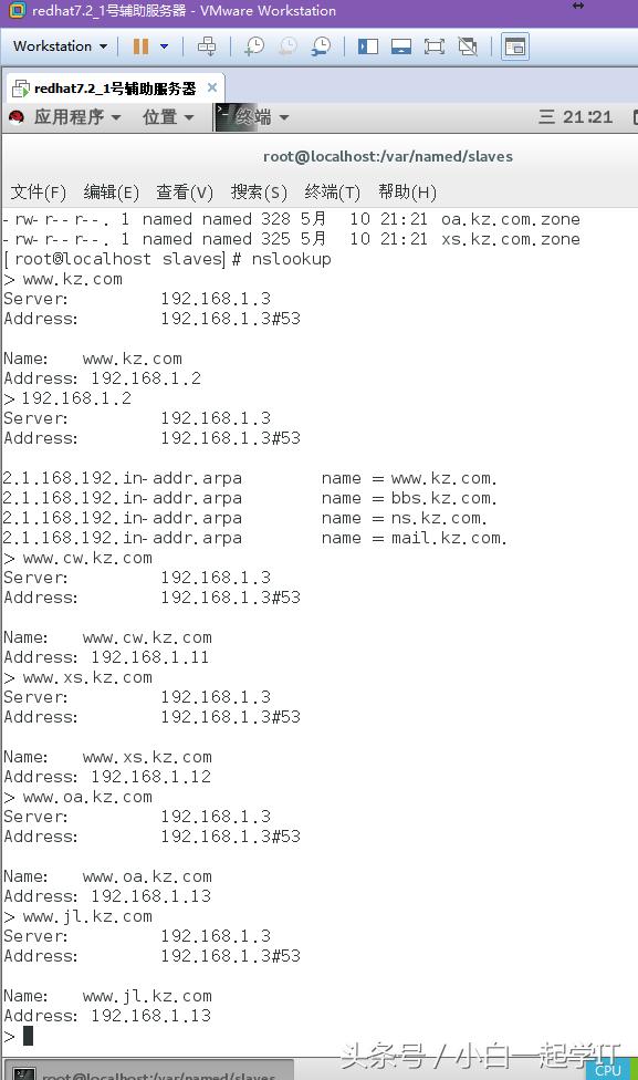 linux配置dns服务器步骤,在linux中dns服务器配置